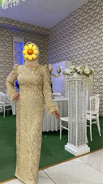 Gold abiye