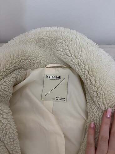 Pull and Bear Pull and bear yünlü ceket