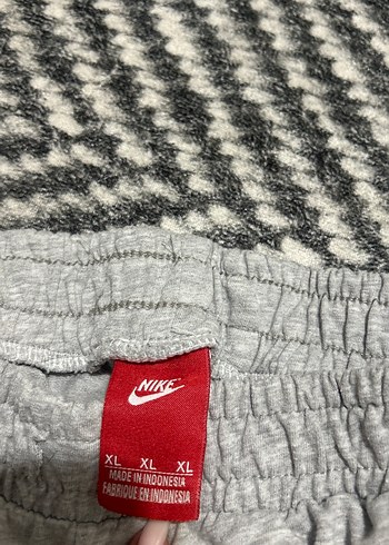 Nike Gri Kadın Pamuklu Salaş Eşofman Altı