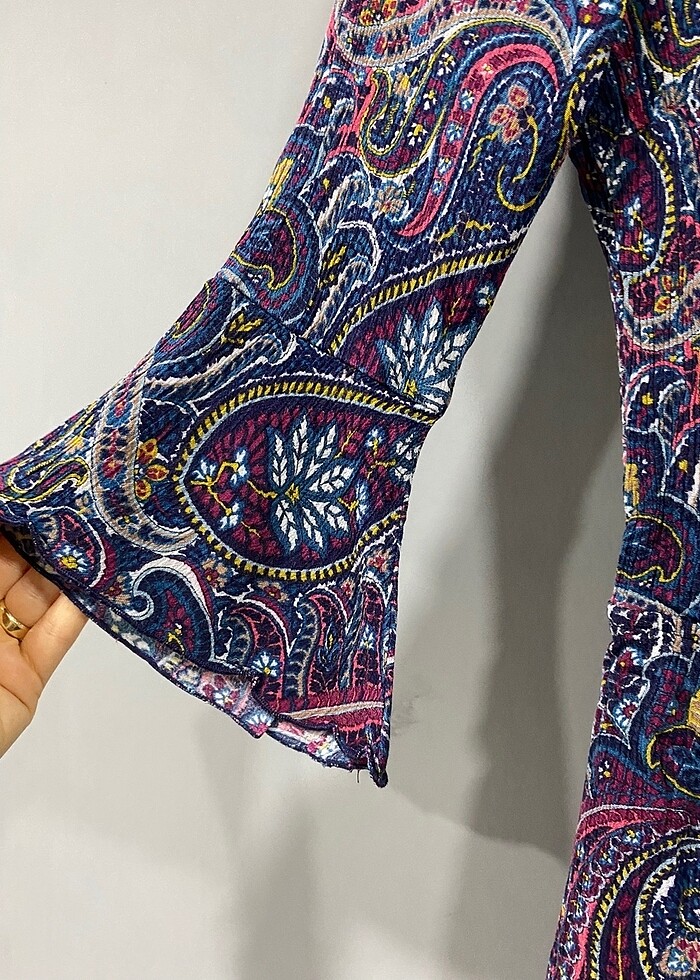 Etnik desen truvakar kol tulum - Görsel 3