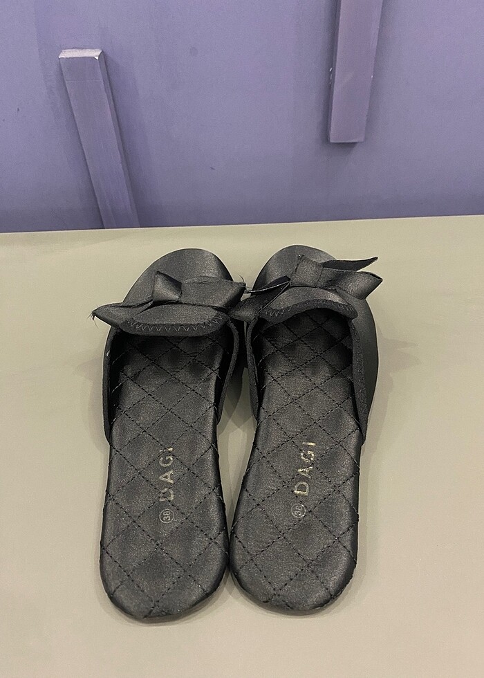 Zarif gelin bohçası terliği - Görsel 4