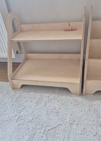 Bej Çocuk Rafı İki Raflı - Görsel 2