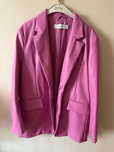 pembe blazer ceket