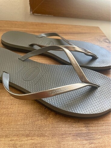 Havaianas Havaianas Orjinal Gümüş İnce Bant Terlik