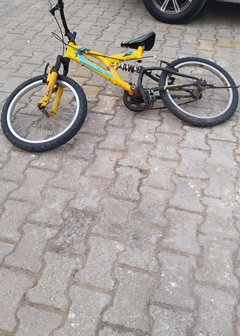 Sarı Çocuk ikiTekerlekli Bisiklet