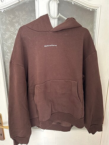 H&M Erkek Kahverengi Sweatshirt