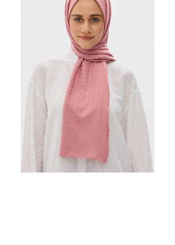 Pembe Kadın Drapeli Şal