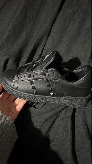 37 Beden siyah Renk Valentino siyah sneaker