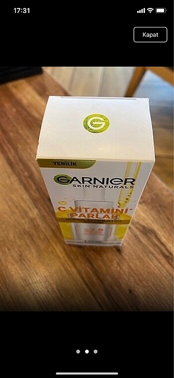 Garnier Garnier C vitamini serum