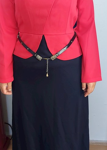 nar çiçeği lacivert abiye