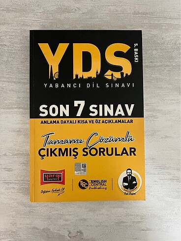 YDS ingilizce hazırlık kitabı