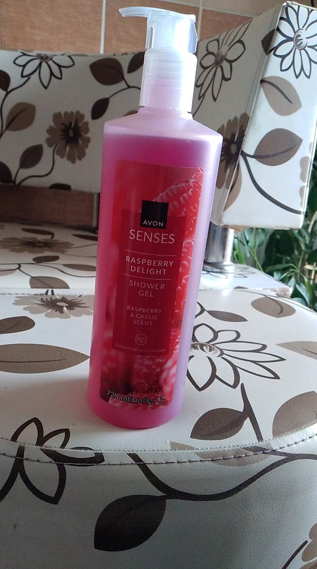 Avon Senses Raspberry Delight Duş Jeli - Görsel 4