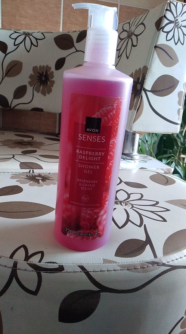 Avon Senses Raspberry Delight Duş Jeli - Görsel 3