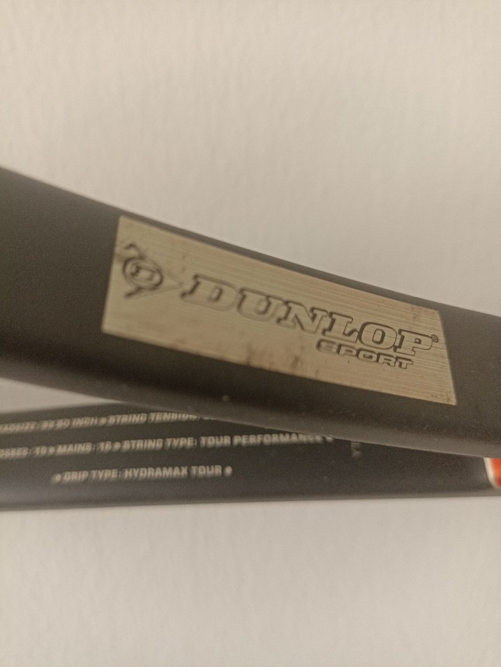 Turuncu Siyah Tenis Raketi ORİJİNAL - Görsel 5