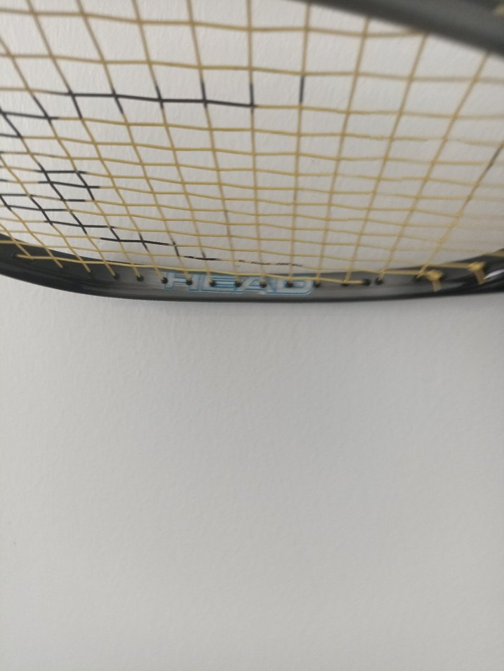 Siyah Gri Squash Raketi ORJİNAL SIFIR AYARINDA - Görsel 5