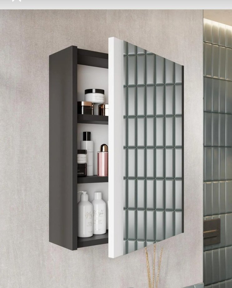 AYNALI LAVABO ÜSTÜ DOLAP MDF - Görsel 2