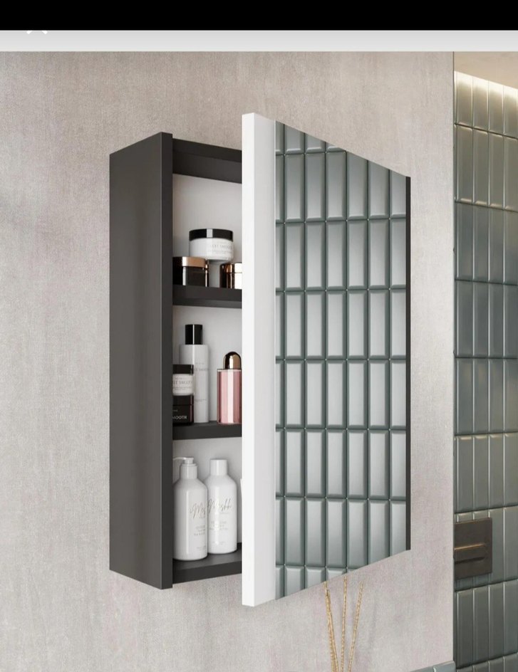 AYNALI LAVABO ÜSTÜ DOLAP MDF - Görsel 3