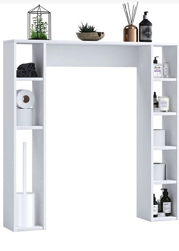 KLOZET ARKASI ÜSTÜ BANYO DOLABI PEÇETELİK MDF 95 X 100 ÖLÇÜLERDE - Görsel 3