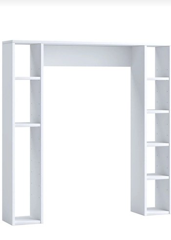 KLOZET ARKASI ÜSTÜ BANYO DOLABI PEÇETELİK MDF 95 X 100 ÖLÇÜLERDE - Görsel 2