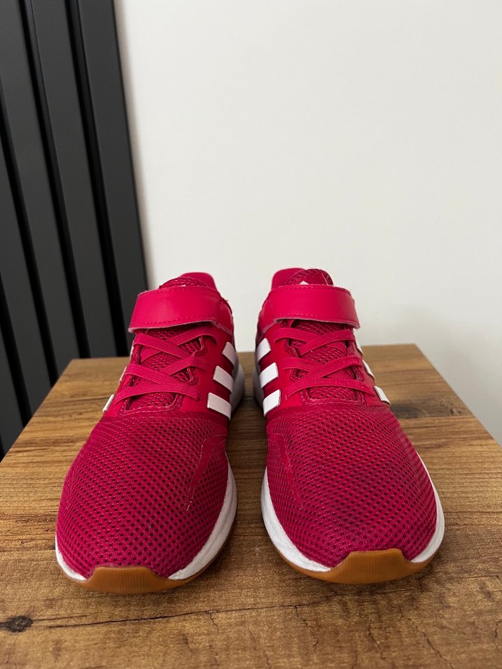 Adidas Kız Çocuk Pembe Cırtlı Spor Ayakkabı - Görsel 4