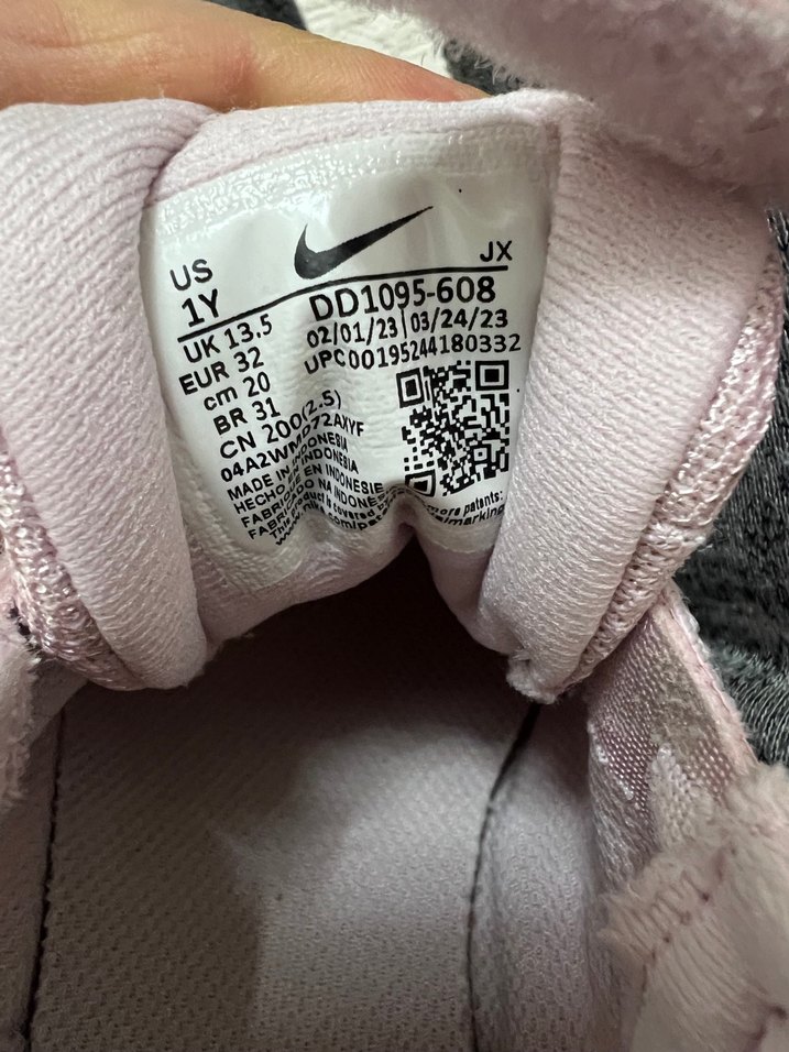 Nike Kız Çocuk Pembe Spor Ayakkabı Velcro - Görsel 5