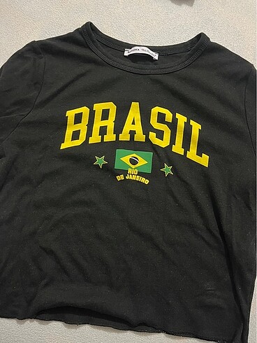 bershka brasıl crop