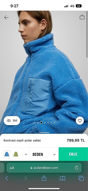 Pull and Bear Ceket