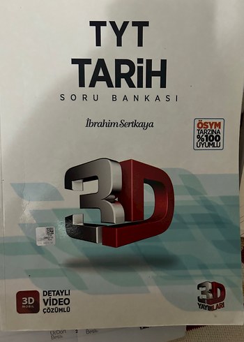 TYT Tarih Soru Bankası 3D Detaylı