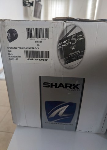 Kemerli Siyah Yılan Desenli Biker Kask Shark - Görsel 8