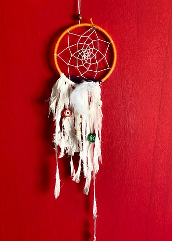 Renkli Tüy Detaylı Rüya Kapanı - Görsel 2