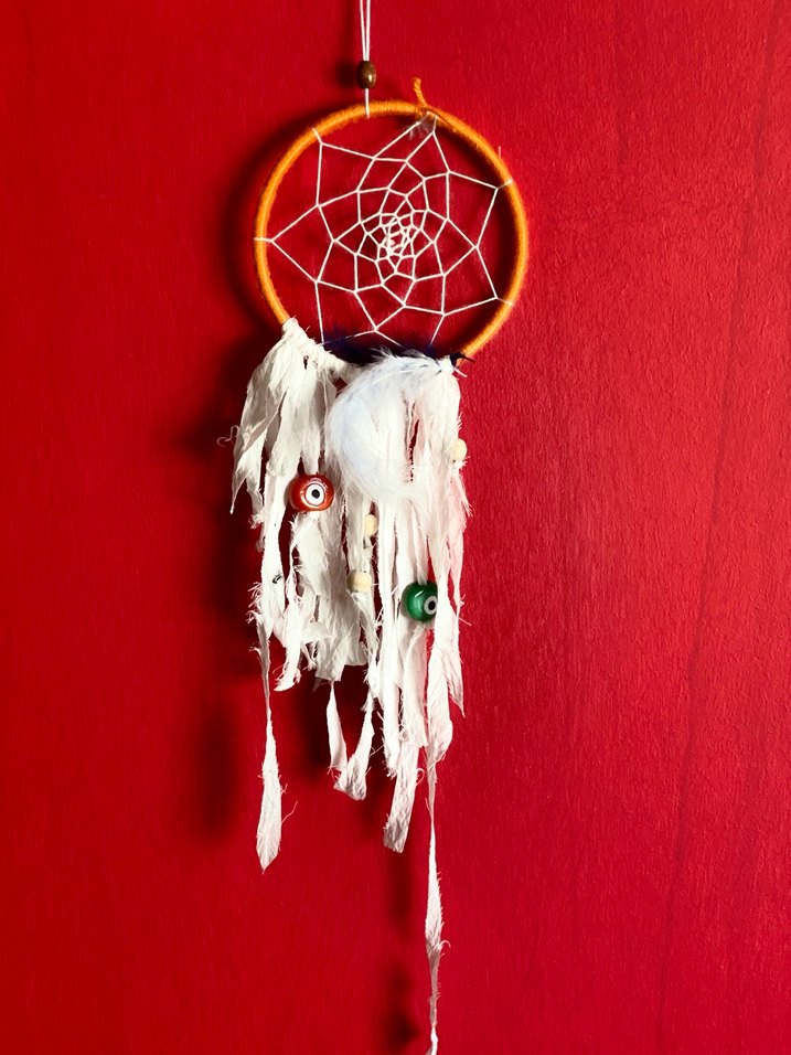 Renkli Tüy Detaylı Rüya Kapanı - Görsel 2