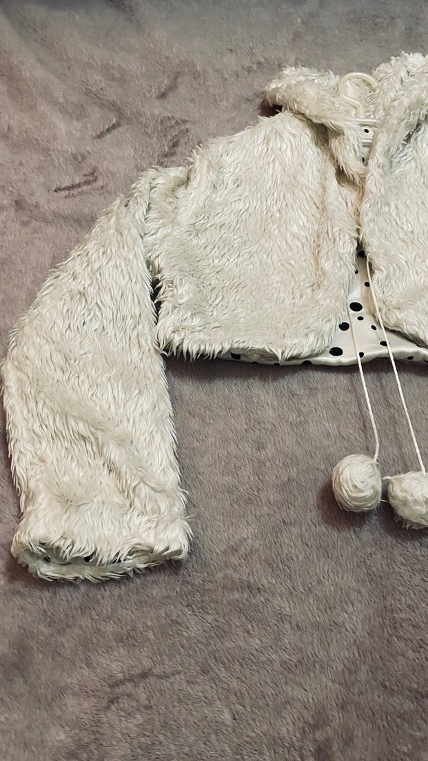 Bej Kürk Detaylı Ceket - Görsel 4