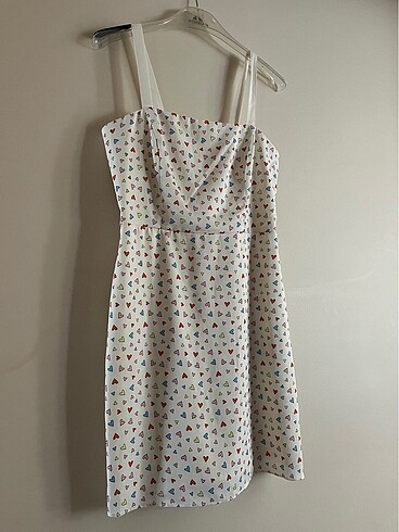 Trendyol & Milla Kalpli askılı yazlık kısa elbise