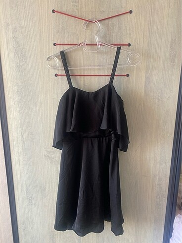 Koton siyah abiye elbise