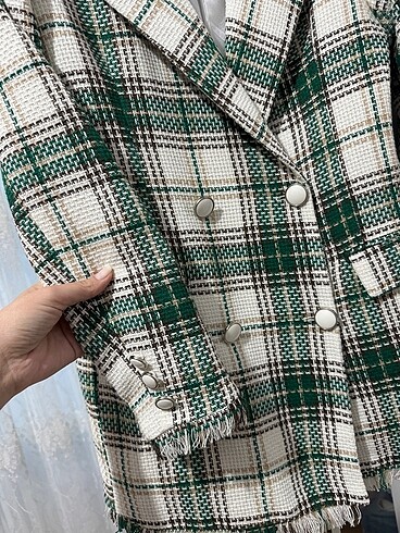s Beden Tüvit blazer ceket