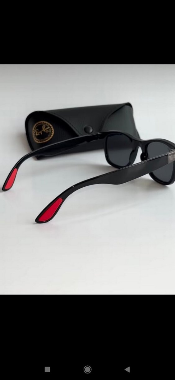 Ray-Ban Wayfarer Yeni Sezon gözlük Kılıf Ve Silme Bezi Hediyeli - Görsel 2