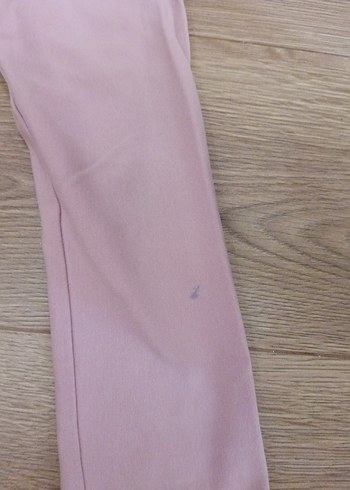 4 Yaş Beden Kız Çocuk Pembe Rahat Kesim Eşofman Altı