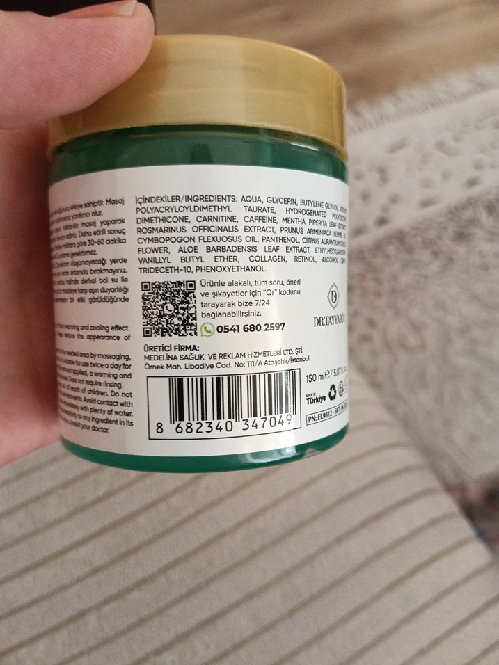 Eliamora Hücre Yenileyici Selülit Karşıtı Vücut Jeli - Görsel 2