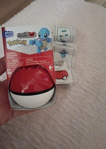 Mega Pokémon Squirtle Aksiyon Figürü