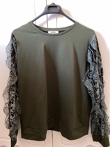 Koton haki sweatshirt