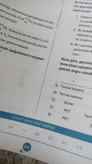  Beden Prf yayınları fizik soru Bankası 