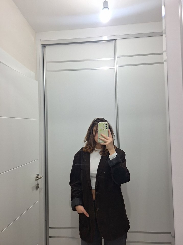 Vintage Blazer Ceket - Görsel 4