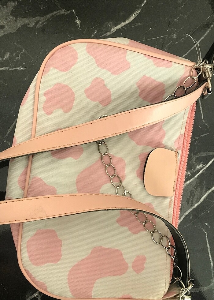 Pembe desenli çanta - Görsel 3