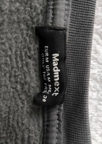 Diğer Gri Kadın Sade Oversize Sweatshirt