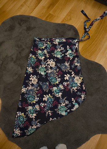 Çiçek Desenli Uzun Etek - Görsel 2