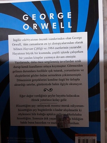  Beden George Orwell Nefes Almak İçin 