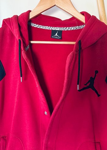 Nike Kırmızı Siyah Jordan Sweatshirt