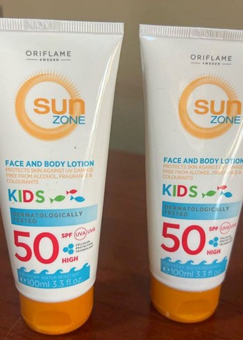 Oriflame Sun Zone Çocuk Güneş Losyonu SPF 50