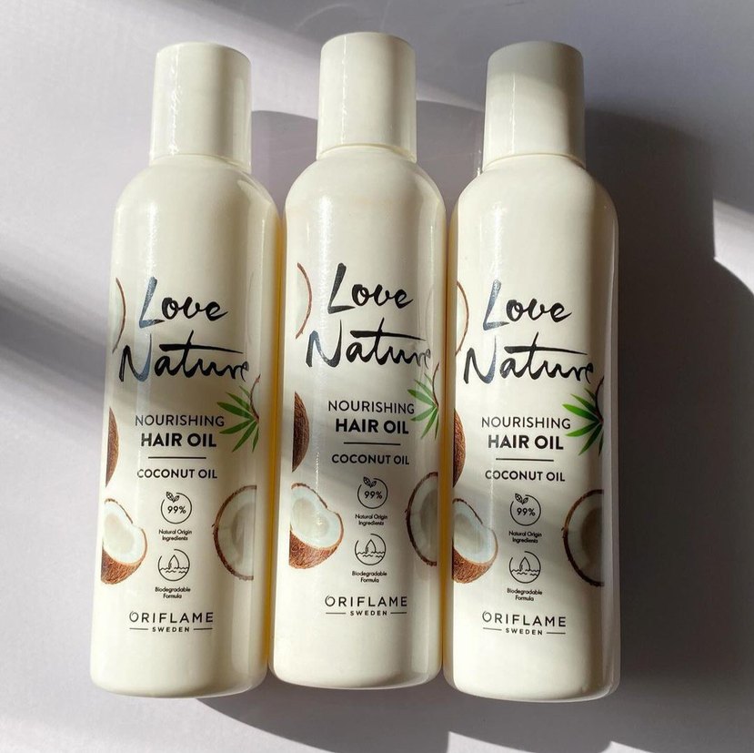 Oriflame Love Nature Hindistan Cevizi Yağı Saç Yağı - Görsel 2
