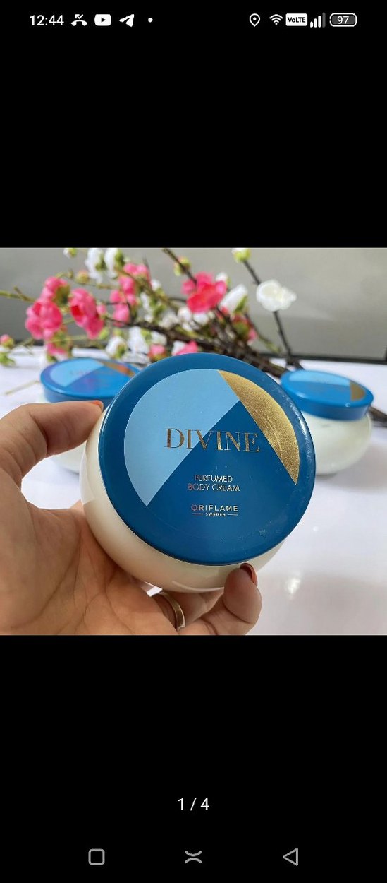 divine Nemlendirici Vücut Kremi Mavi Kapaklı - Görsel 3